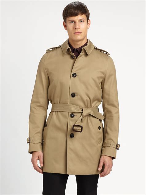 burberry rain jacket men's.